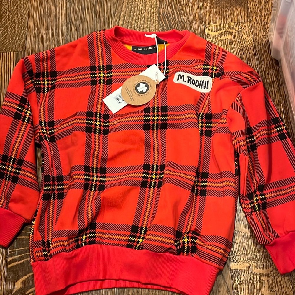NWT Mini Rodini sweatshirt